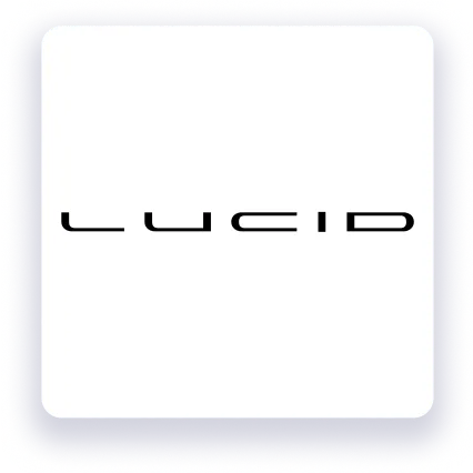 Lucid motors car logo