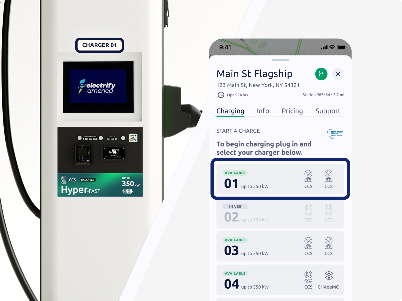 Mobile app user interface