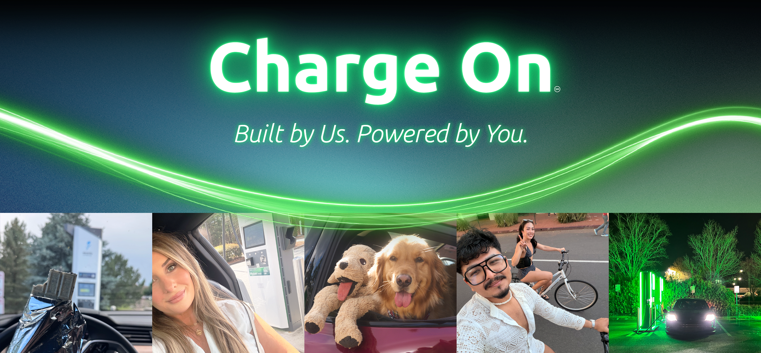 Charge On - Built by us, powered by you.
