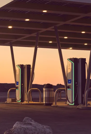 The Charging Station of the Future, Today: Electrify America to Transform  the Electric Vehicle Charging Experience, Creating a Customer Oasis with  Ultra-Fast Charging - e-tron connect